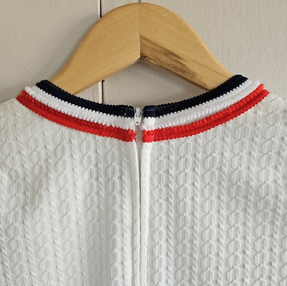 White with stripes retro dress Size XL - Picture 11 of 11